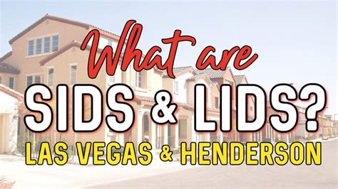 What are SIDS and LIDS in the Las Vegas Valley?