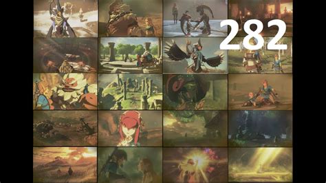 Zelda Botw - All cutscenes (including cutscene from Destroy Ganon) - YouTube