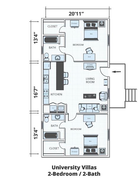 Georgia Southern University Housing Floor Plans | Review Home Co