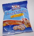 Quaker Cinnamon Streusel Mini Delights