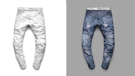 jeans mockup design on Behance