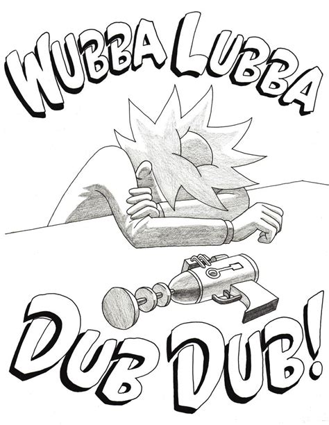 Wubba Lubba Dub Dub! by marcAhix on DeviantArt