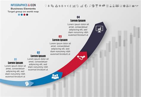 Premium Vector | Infographic business timeline process chart template.