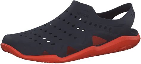 Amazon.com | Crocs Men's Swiftwater Wave Sandal Flat | Sandals