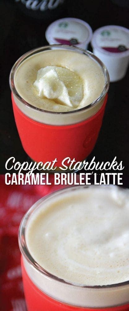 Copycat Starbucks Caramel Brûlée Latte Recipe - A Few Shortcuts