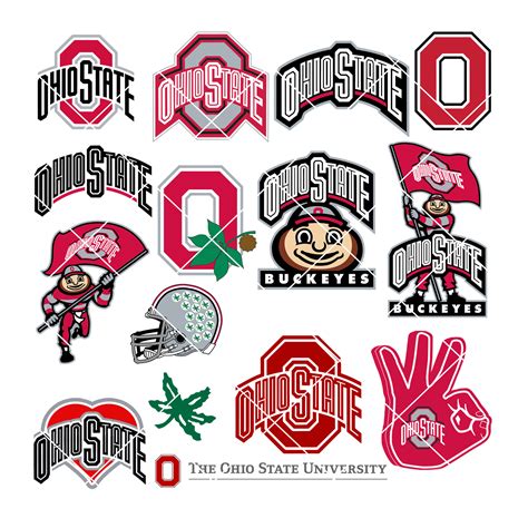 Ohio State Buckeyes Logo Svg, Eps, Dxf, Png Instant Download - Inspire ...