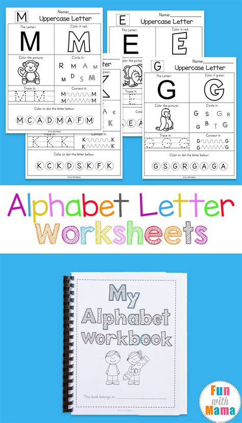 alphabet worksheets fun with mama db excelcom - math worksheets fun to ...