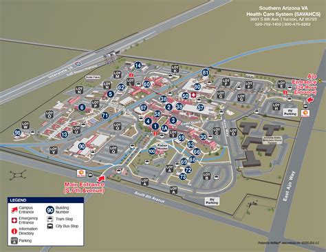 Map Of VA Hospitals | Virginia Map