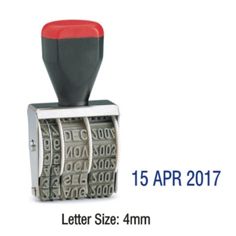 Date Stamps Regular - Rubber Stamps Online