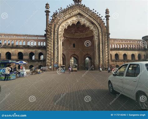 Rumi darwaza editorial photo. Image of darwaza, lucknow - 117214246