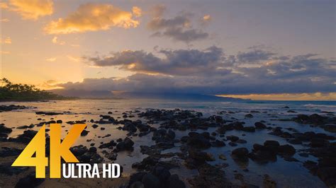 4K Sunset at Baby Beach, Maui, Hawaii - 4K HDR Relax Video | ProArtInc