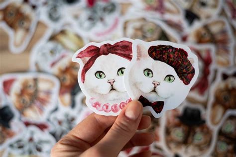 Cats sticker bomb pack of 10-100 pcs random laptop vinyl | Etsy