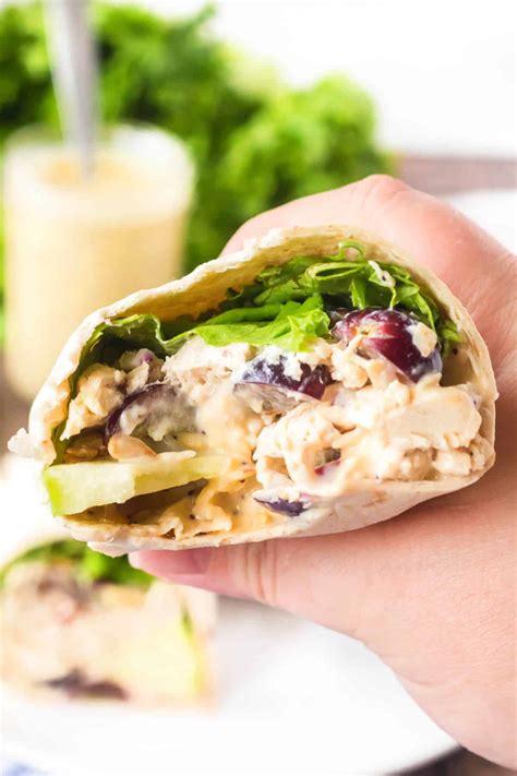 Chicken Salad Wrap - Mama Loves Food