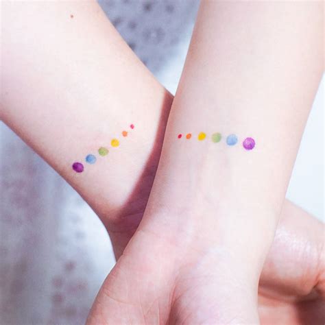 LGBTQ Pride Watercolor Rainbow Tattoo Sticker - Love, Equality, Freedom ...