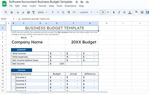 Top Free Google Sheets Accounting Templates