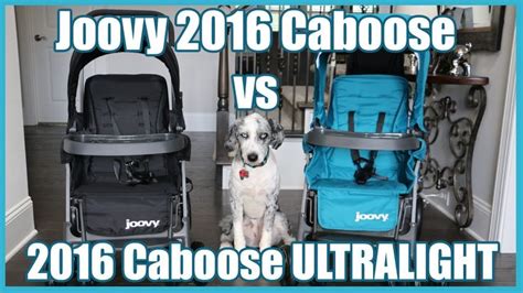 Joovy 2016 Stroller Comparison - Caboose Graphite vs Caboose Ultralight ...