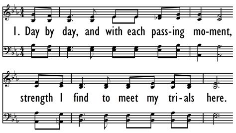 DAY BY DAY | Digital Songs & Hymns