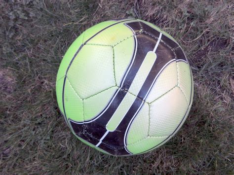 Green Soccer Ball Free Stock Photo - Public Domain Pictures