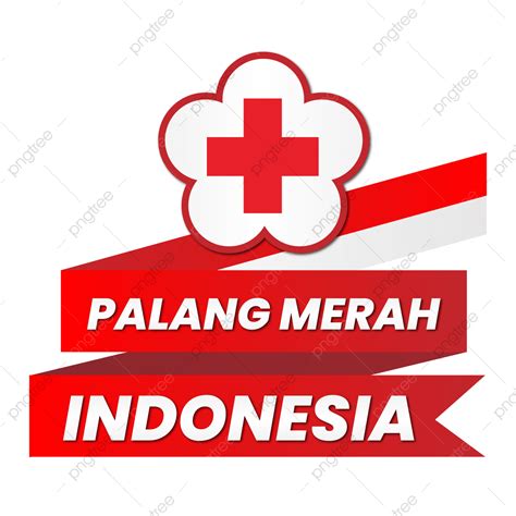 شعار Palang Merah Indonesia Nasional Pmi, شعار Pmi, هاري بالانج ميراه ...