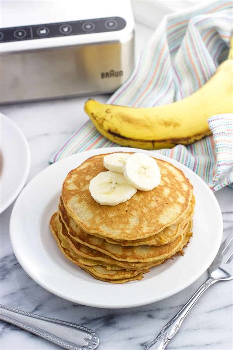 Blender Morning Glory Pancakes - My Sequined Life