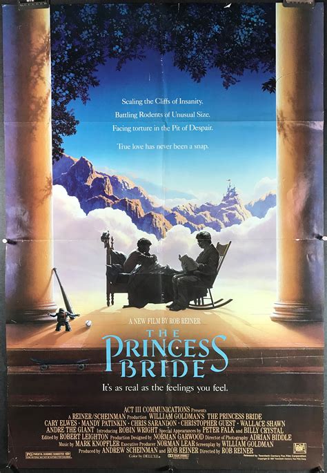 THE PRINCESS BRIDE, Original Rob Reiner Vintage Movie Poster - Original Vintage Movie Posters