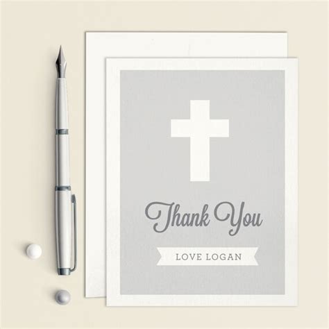 Baptism Thank you cards Baptism notecards Baptism gift thank | Etsy