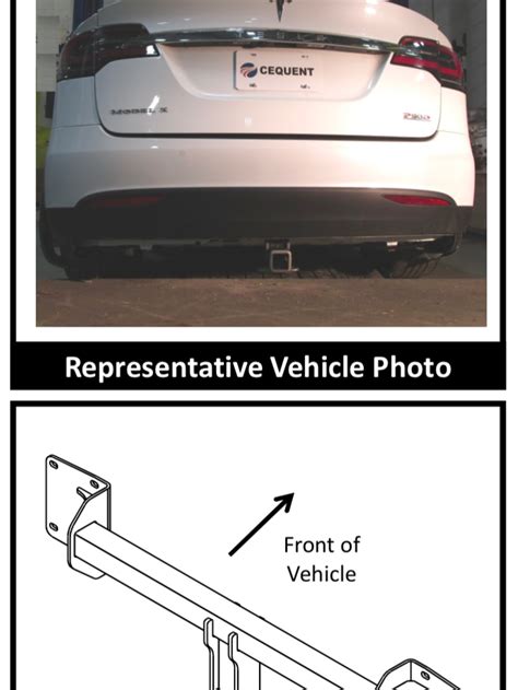 Tesla Model X Hitch Installation | PDF | Vehicles | Manufactured Goods