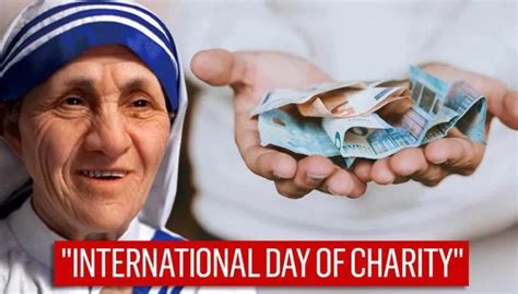 International Day of Charity observed on 5th September