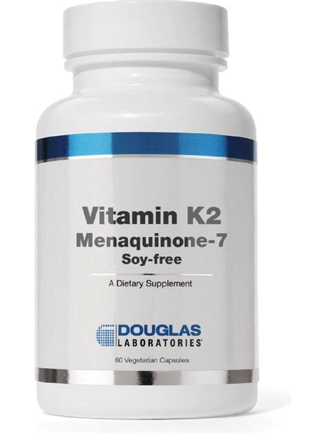 Vitamin K2, Menaquinone-7, Soy-Free, 60 vcaps – Herbs Direct