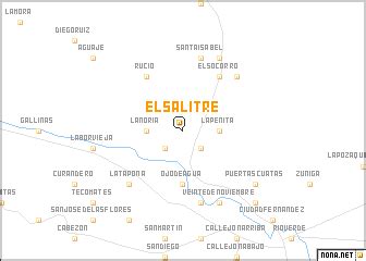 El Salitre (Mexico) map - nona.net