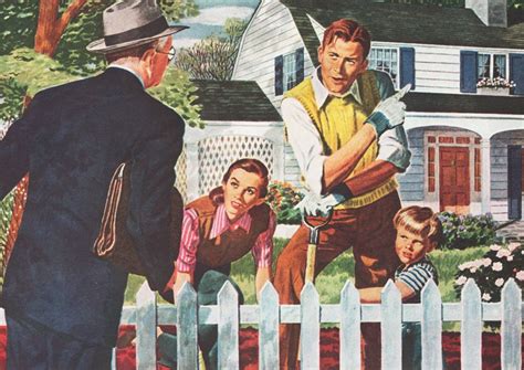 Picturing The American Dream | Vintage illustration, Illustration, The neighbourhood