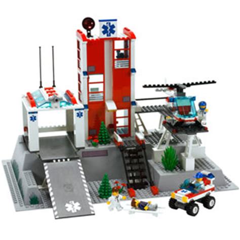 Lego City Hospital- 7892 Building Toy - review, compare prices, buy online