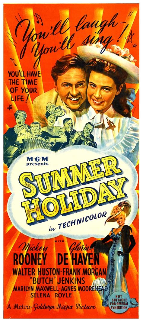 too bad this movie was ripped to shreds by the editors | Summer holiday ...