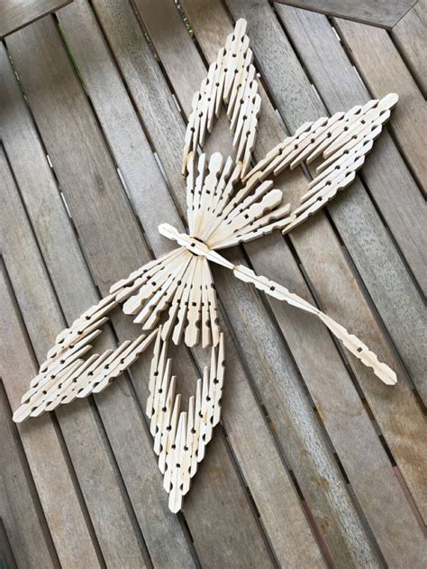 Clothespin Dragonfly | Clothespin diy crafts, Craft stick crafts ...