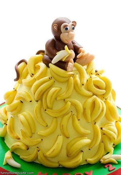 Funny Monkey Cake - Funny Monkey Pictures