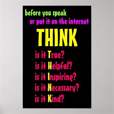 Think Posters, Think Prints, Art Prints, & Poster Designs | Zazzle