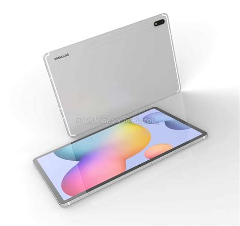 Samsung Galaxy Tab S7+ Design Revealed Ahead Of Launch