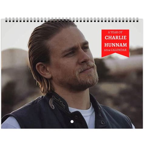 Charlie Hunnam 2024 Wall Calendar 71 Photos Photobook Gift - Etsy