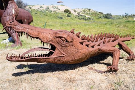 Ricardo Breceda sculptures in Borrego Springs