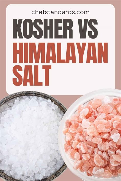 10 Main Differences Between Kosher Salt Vs Himalayan Salt