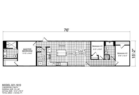 Floor Plan For 1976 14X70 2 Bedroom Mobile Home