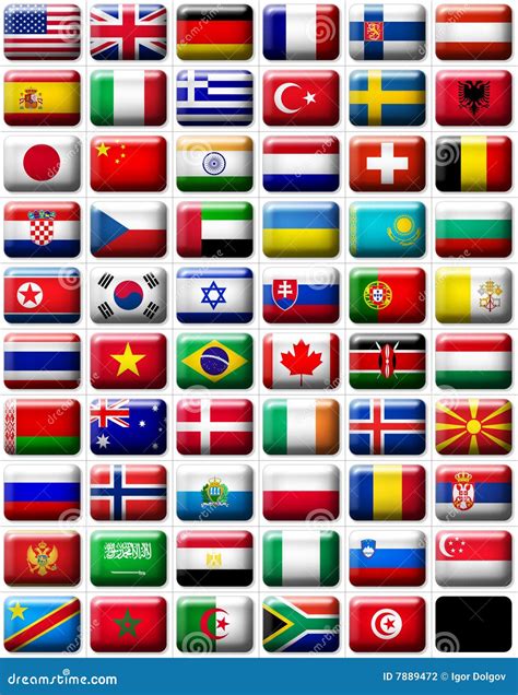 Flags stock illustration. Illustration of england, europe - 7889472