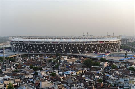 An aerial view of the Narendra Modi Stadium | ESPNcricinfo.com