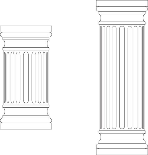 Clipart - Marble columns