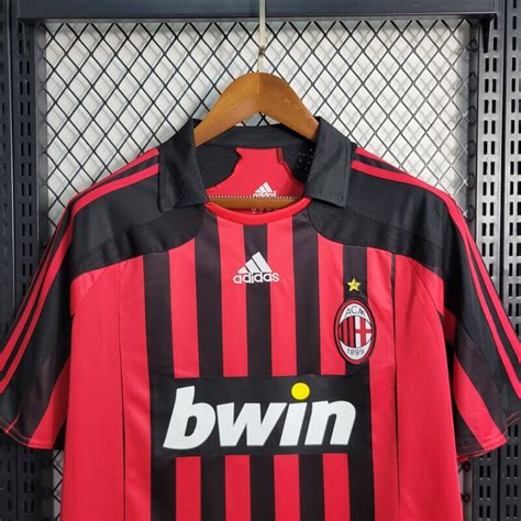 AC Milan 07/08 Home Retro Jersey - Zorrojersey- Professional Custom ...