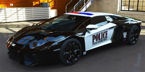 10 Fastest Police Cars In Dubai