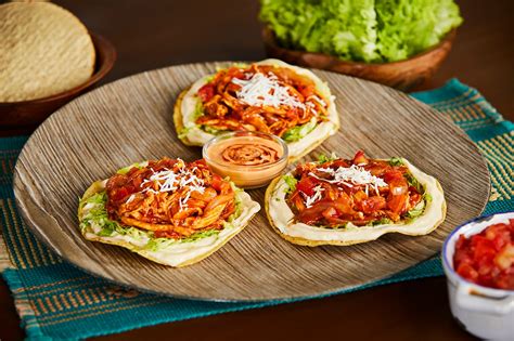 Tostadas de Tinga de Pollo | Recepedia