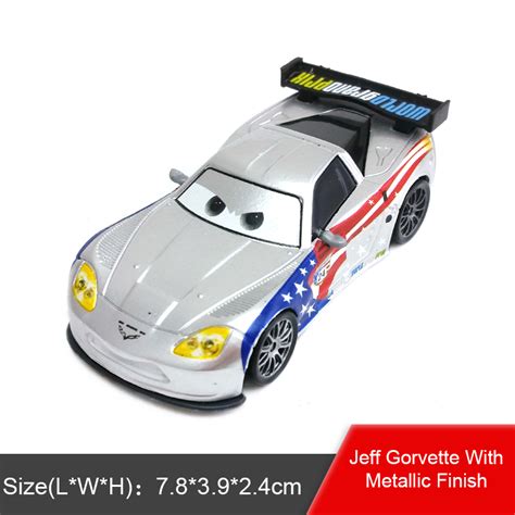 Disney Pixar Cars Jeff Gorvette With Metallic Finish Diecast Toy Car 1:55 Gifts | eBay