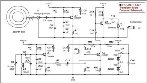 Gold Metal Detector Circuit Diagram Pdf