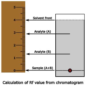 Rf values: Definition, Calculation and Explanation - PSIBERG